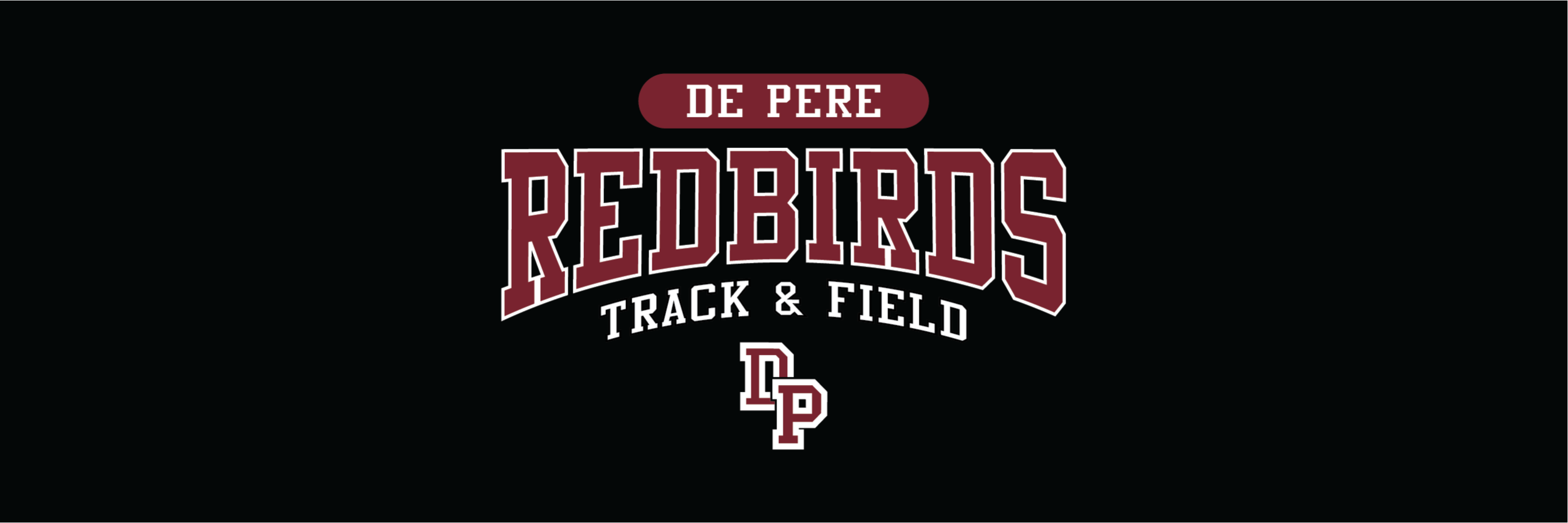 De Pere Track & Field Logo